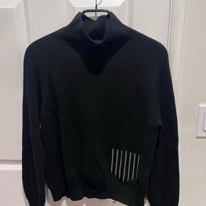 Elegant Black Turtleneck Sweater